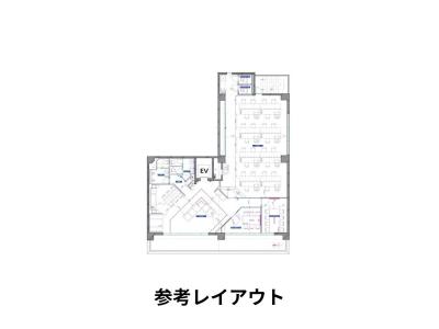 中央区富沢町のセットアップオフィス物件（人形町駅徒歩4分、約60坪）