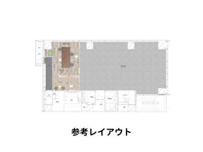 港区芝のセットアップオフィス物件（三田駅徒歩4分、約45坪）