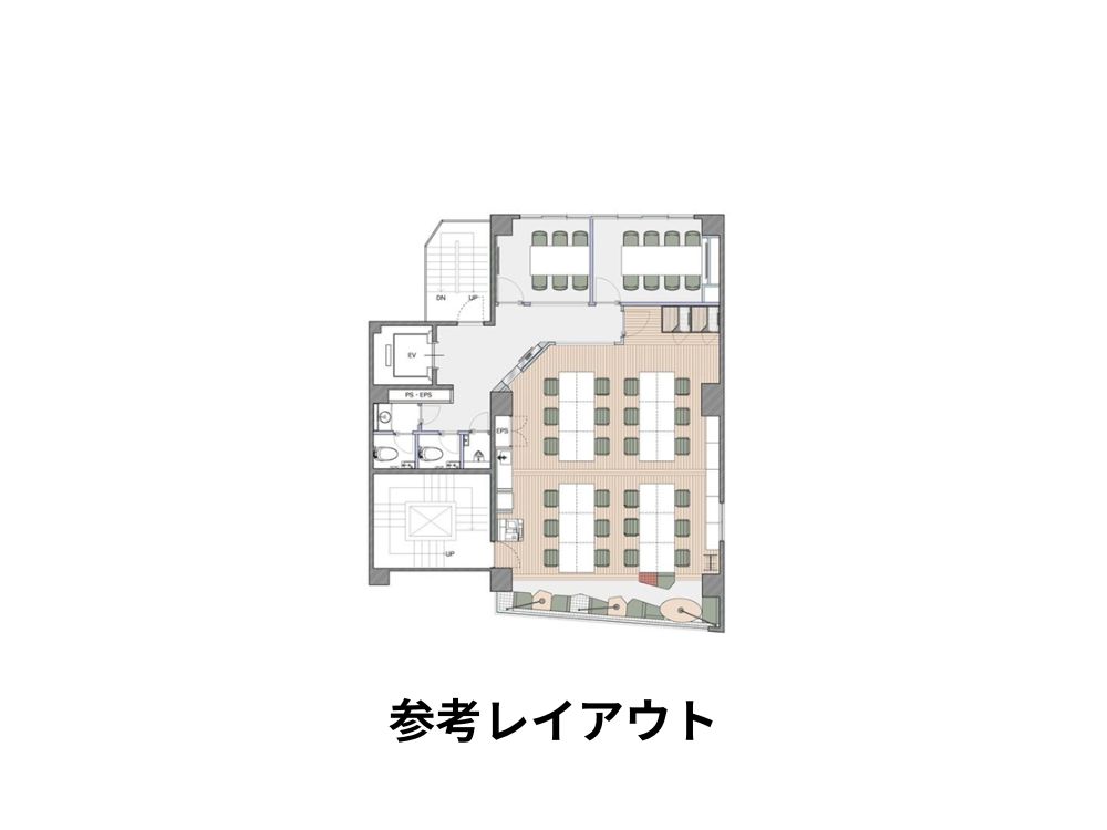 新宿区四谷のセットアップオフィス物件（四ツ谷駅徒歩2分、約35坪）