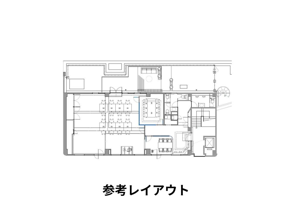 新宿区高田馬場のセットアップオフィス物件（高田馬場駅徒歩3分、約55坪）