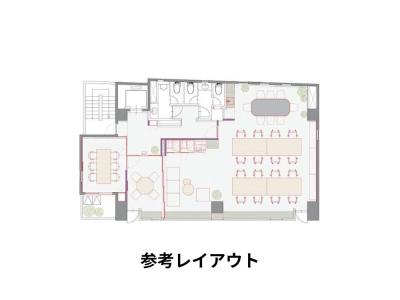 中央区日本橋兜町のセットアップオフィス物件（茅場町駅徒歩4分、約40坪）