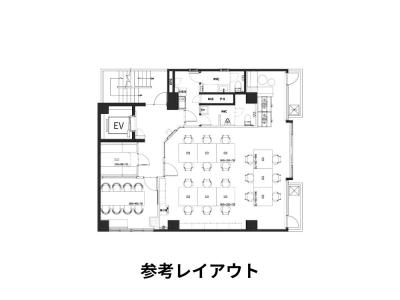 千代田区神田佐久間町のセットアップオフィス物件（秋葉原駅徒歩4分、約30坪）