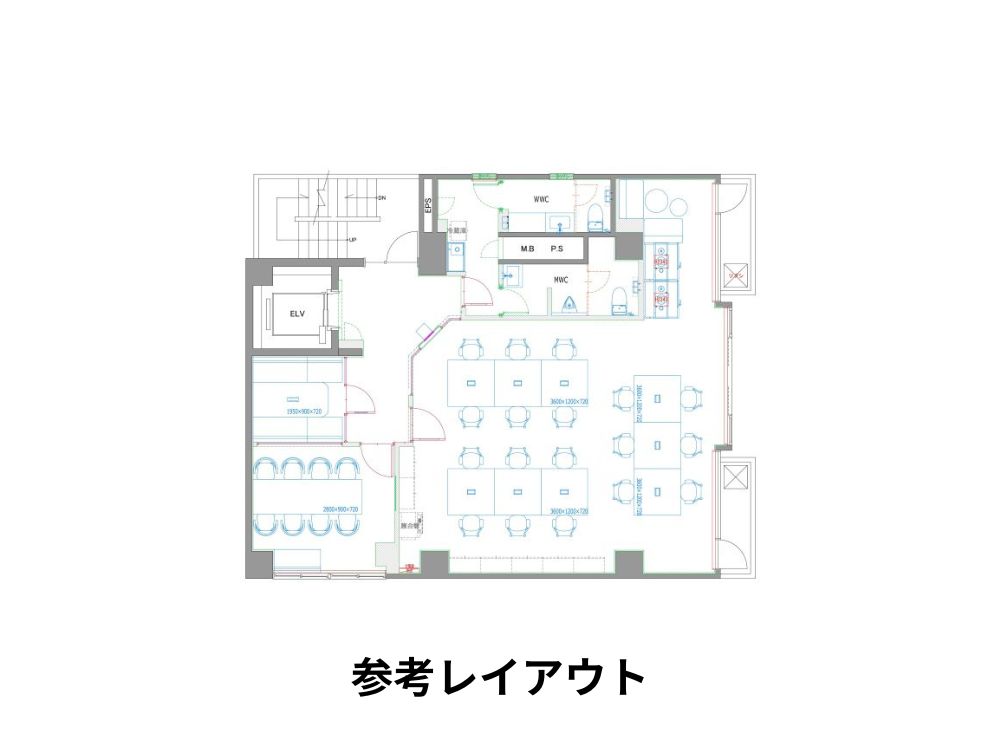 千代田区神田佐久間町のセットアップオフィス物件（秋葉原駅徒歩4分、約35坪）