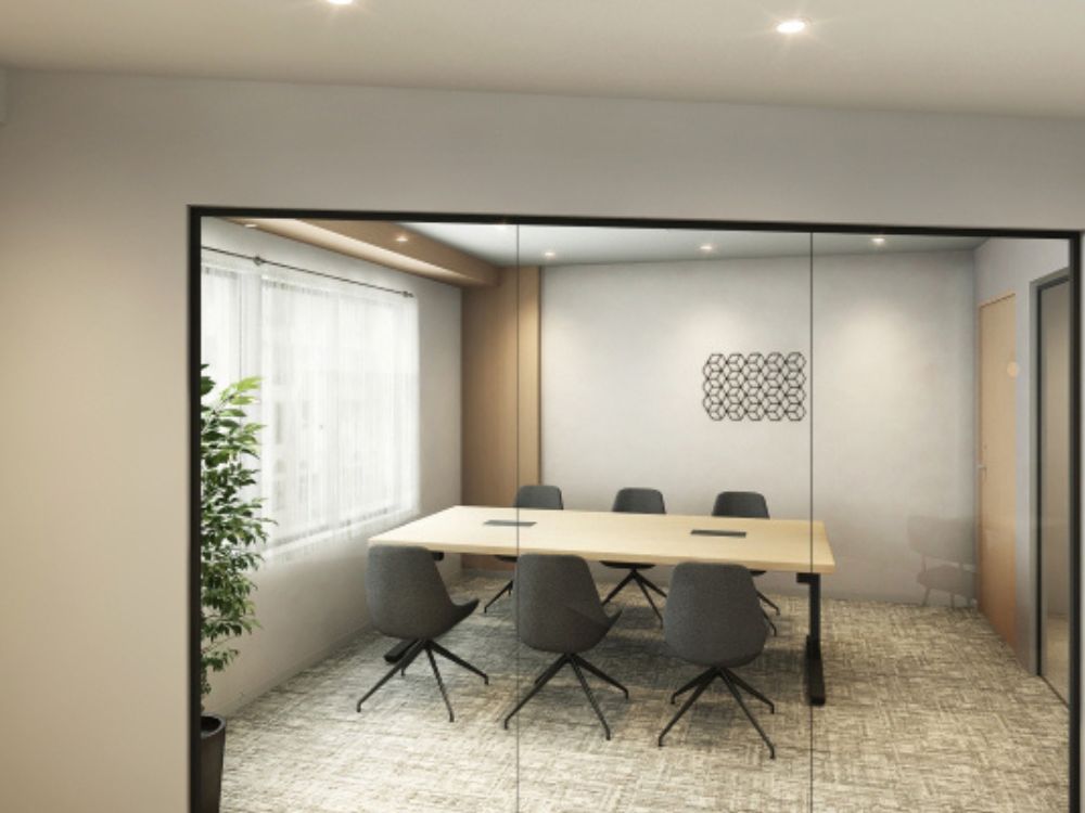 港区赤坂のセットアップオフィス物件（溜池山王駅徒歩1分、約30坪）