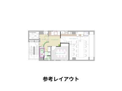 港区赤坂のセットアップオフィス物件(溜池山王駅徒歩1分、約20坪)