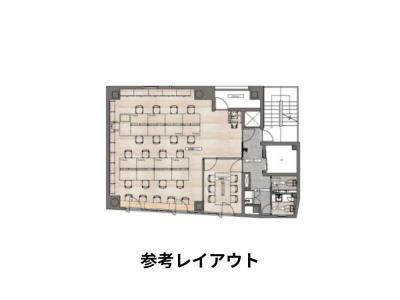 新宿区市谷田町のセットアップオフィス物件（市ヶ谷駅徒歩4分、約25坪）