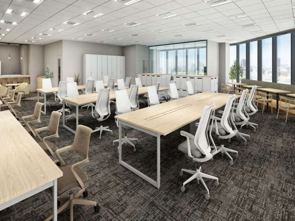 港区西新橋のセットアップオフィス物件（御成門駅徒歩7分、約110坪）