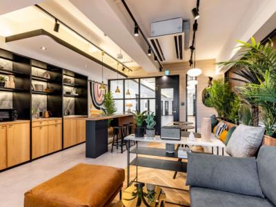 新宿区市谷本村町のセットアップオフィス物件（市ヶ谷駅徒歩3分、約45坪）