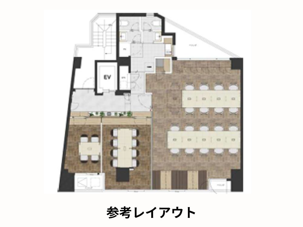 新宿区四谷のセットアップオフィス物件（四谷三丁目駅徒歩3分、約30坪）