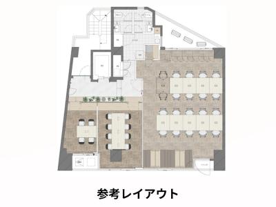 新宿区四谷のセットアップオフィス物件（四谷三丁目駅徒歩3分、約30坪）
