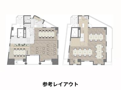 新宿区四谷のセットアップオフィス物件（四谷三丁目駅徒歩3分、約55坪）