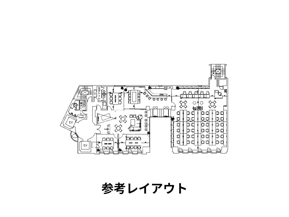 千代田区神田紺屋町のセットアップオフィス物件（神田駅徒歩4分、約115坪）