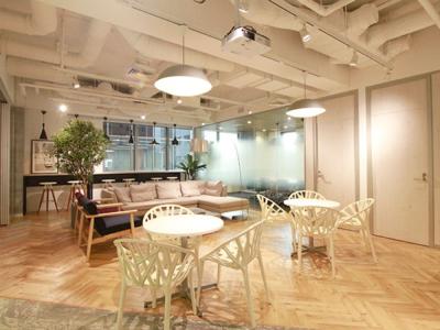 千代田区神田紺屋町のセットアップオフィス物件(神田駅徒歩4分、約115坪)