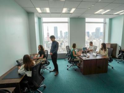 港区虎ノ門の6-10名用オフィス物件（神谷町駅徒歩2分、10坪未満）