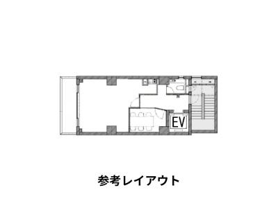 中央区築地のセットアップオフィス物件（築地駅徒歩2分、約15坪）