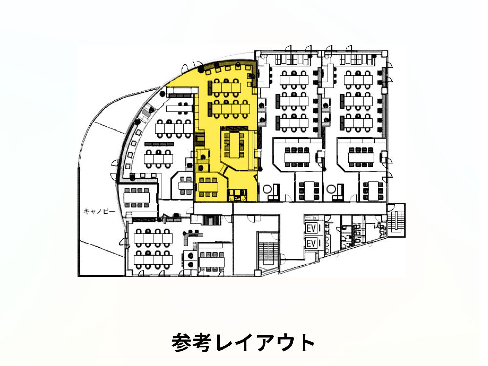 渋谷区代々木のセットアップオフィス物件（南新宿駅徒歩4分、約45坪）