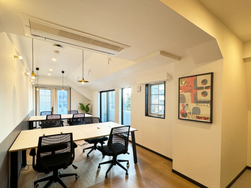 目黒区青葉台のフルセットアップオフィス物件（神泉駅徒歩8分、約20坪）