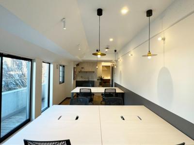 目黒区青葉台のフルセットアップオフィス物件（神泉駅徒歩8分、約20坪）