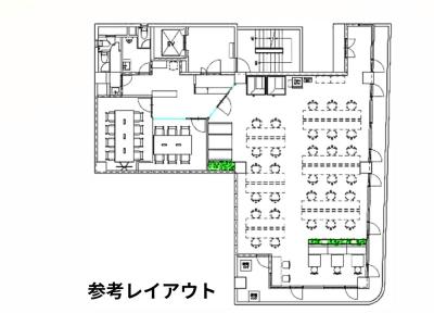中央区日本橋富沢町のセットアップオフィス物件（人形町駅徒歩4分、約55坪）