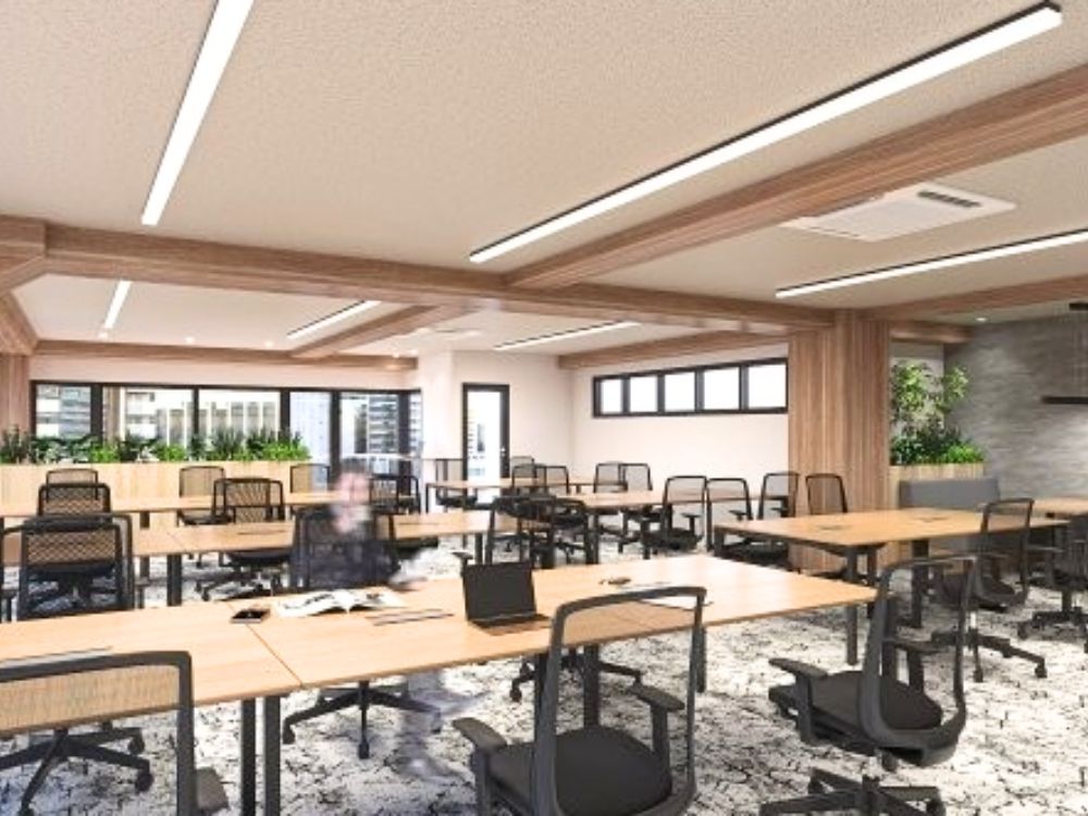 中央区日本橋富沢町のセットアップオフィス物件（人形町駅徒歩4分、約55坪）