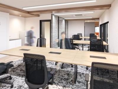 中央区日本橋富沢町のセットアップオフィス物件（人形町駅徒歩4分、約25坪）