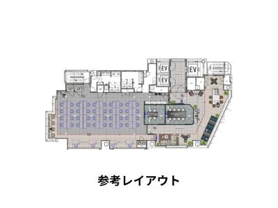 渋谷区千駄ヶ谷のセットアップオフィス物件（代々木駅徒歩4分、約110坪）