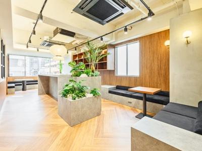 千代田区隼町のフルセットアップオフィス(半蔵門駅徒歩3分、約50坪)