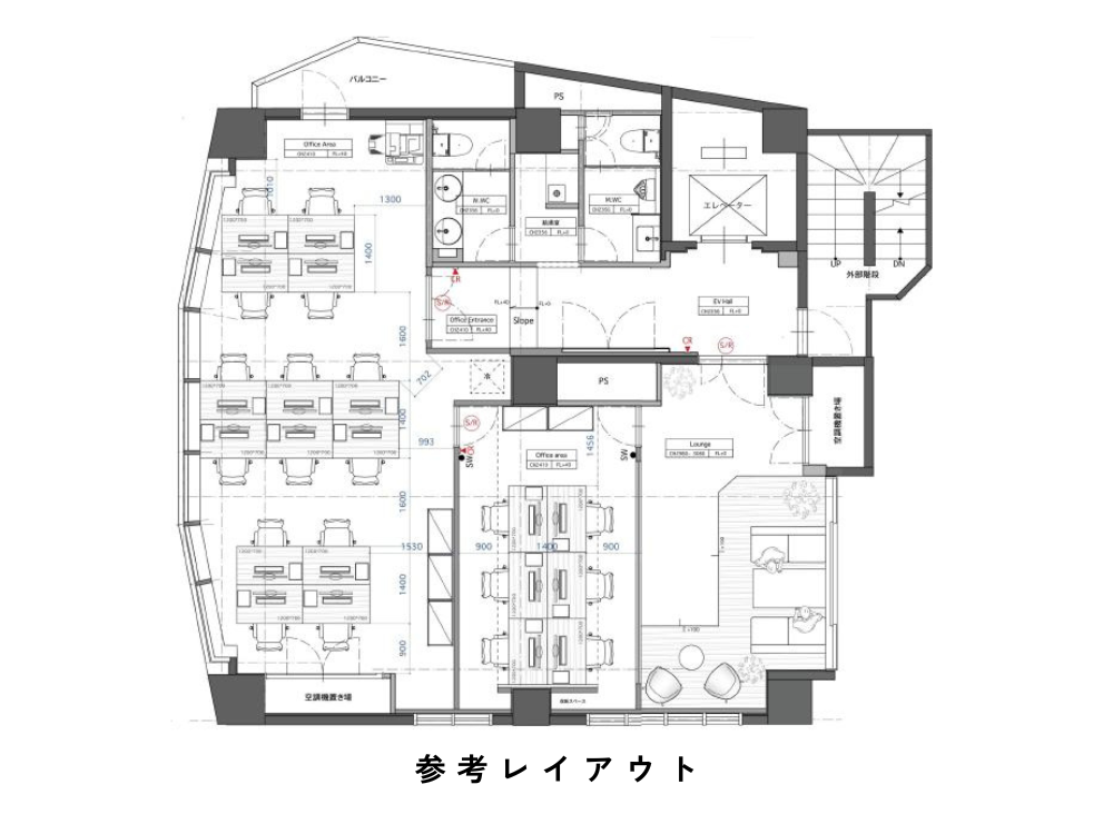 港区東麻布のセットアップオフィス