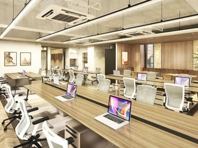 千代田区麹町のフルセットアップオフィス物件(半蔵門駅徒歩1分、約40坪)