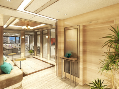 千代田区麹町のフルセットアップオフィス物件（半蔵門駅徒歩1分、約40坪）