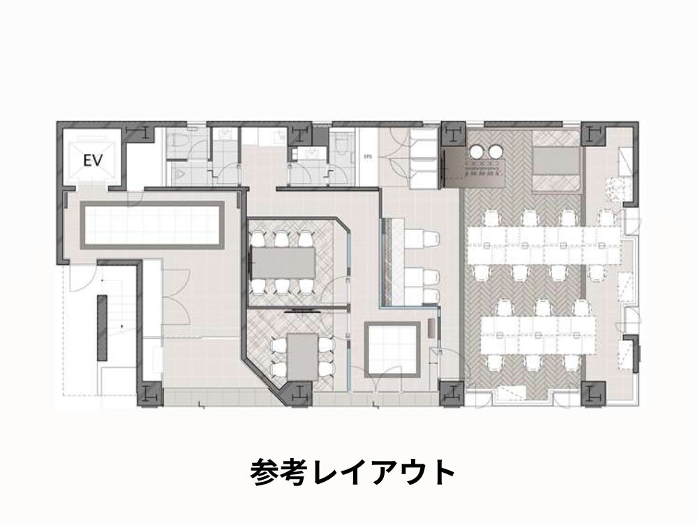 千代田区麹町のフルセットアップオフィス物件(半蔵門駅徒歩1分、約30坪)