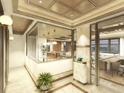 千代田区麹町のフルセットアップオフィス物件(半蔵門駅徒歩1分、約30坪)