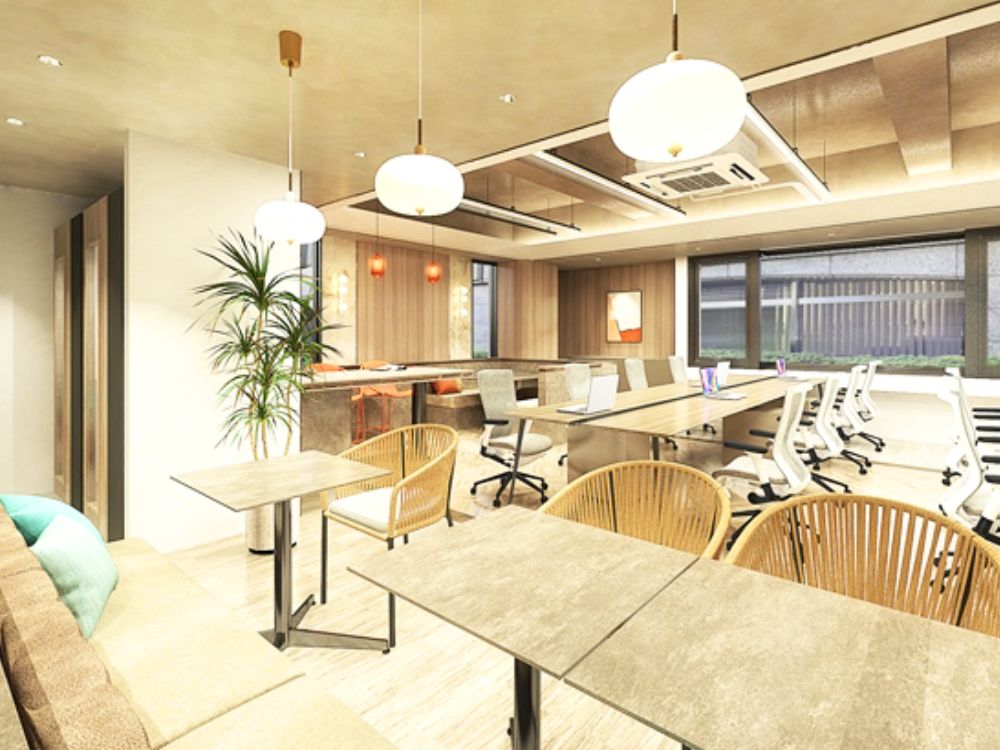 千代田区麹町のフルセットアップオフィス物件(半蔵門駅徒歩1分、約30坪)