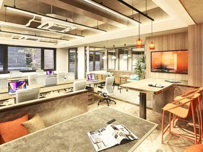 千代田区麹町のフルセットアップオフィス物件(半蔵門駅徒歩1分、約30坪)