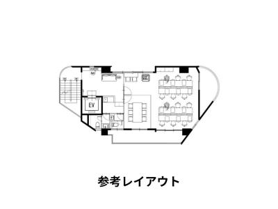千代田区九段北のセットアップオフィス物件(市ヶ谷駅徒歩6分、約25坪)