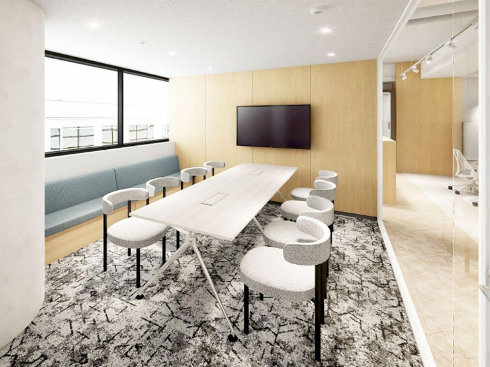 文京区後楽のセットアップオフィス物件（水道橋駅徒歩2分、約60坪）