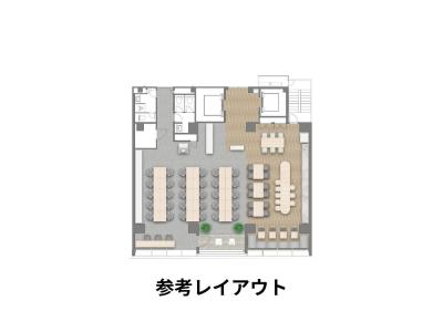 中央区日本橋のセットアップオフィス物件（日本橋駅徒歩2分、約65坪）