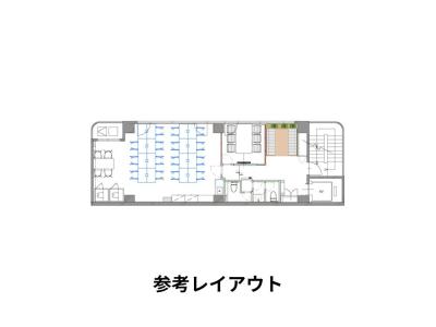 新宿区西新宿のフルセットアップオフィス物件（初台駅徒歩7分、約25坪）