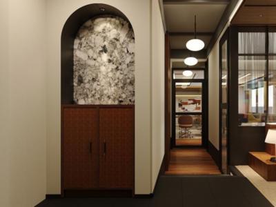 新宿区西新宿のフルセットアップオフィス物件(初台駅徒歩7分、約25坪)