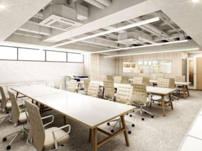 千代田区岩本町のセットアップオフィス物件（小伝馬町駅徒歩4分、約50坪）