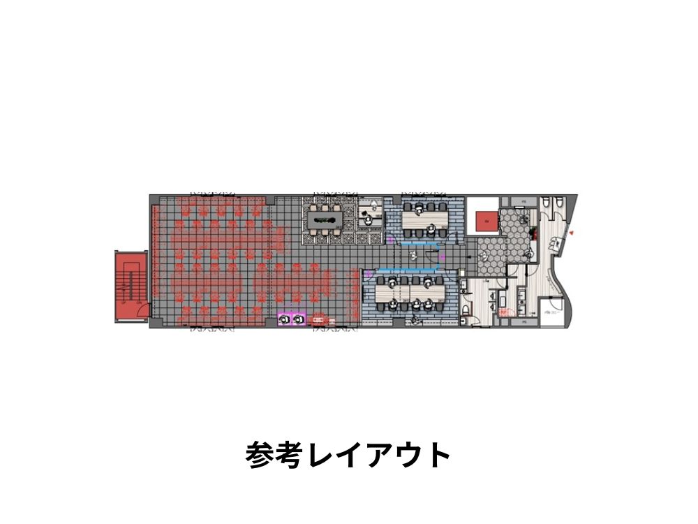 文京区本郷のフルセットアップオフィス物件（本郷三丁目駅徒歩2分、約75坪）