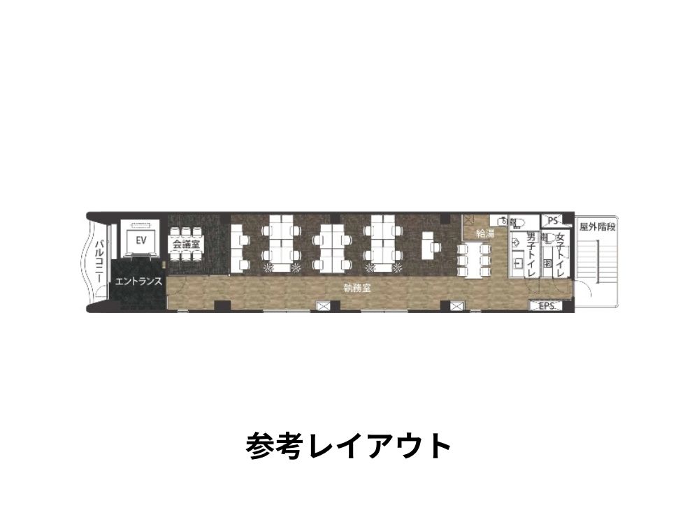 千代田区九段南のセットアップオフィス物件（市ヶ谷駅徒歩1分、徒歩30坪）