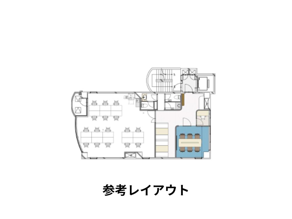 目黒区上目黒のセットアップオフィス物件（中目黒駅徒歩3分、約30坪）