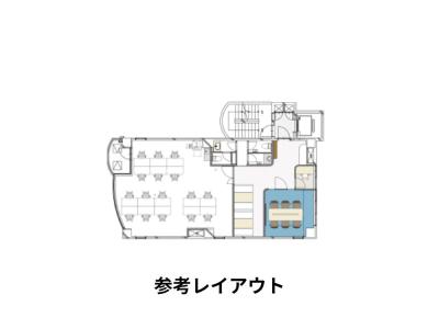 目黒区上目黒のセットアップオフィス物件（中目黒駅徒歩3分、約30坪）