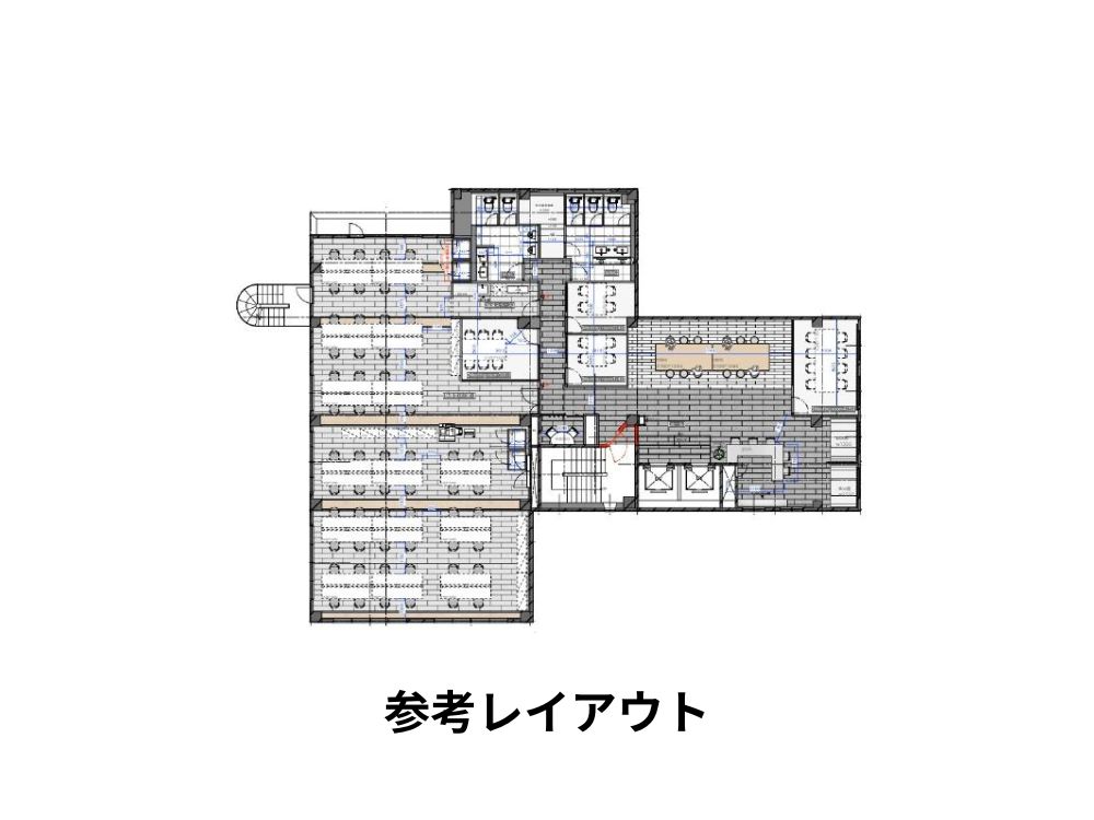 港区三田のセットアップ物件（田町駅徒歩5分、約105坪）