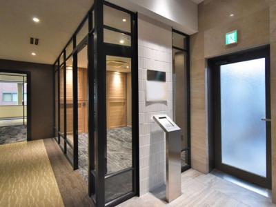 中央区新富のセットアップオフィス物件（新富町駅徒歩4分、約55坪）