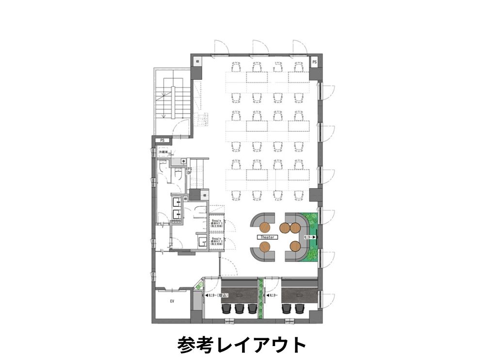 豊島区南池袋のセットアップオフィス