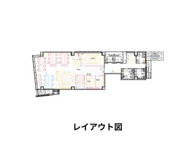 千代田区神田神保町の居抜きオフィス物件（神保町駅徒歩1分、約65坪）