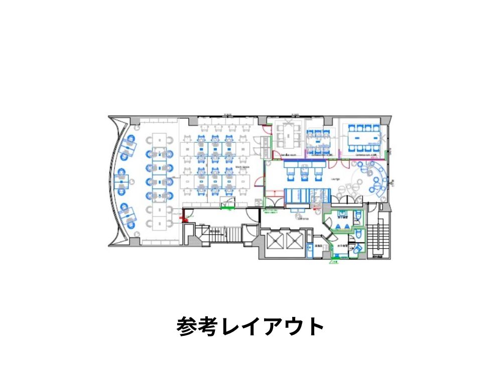 新宿区新宿のセットアップオフィス物件（新宿御苑前駅徒歩1分、約75坪）