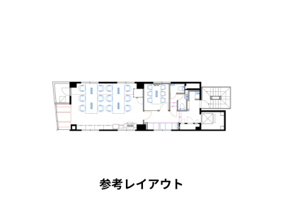 新宿区四谷のフルセットアップオフィス物件(四谷三丁目駅徒歩2分、約20坪)
